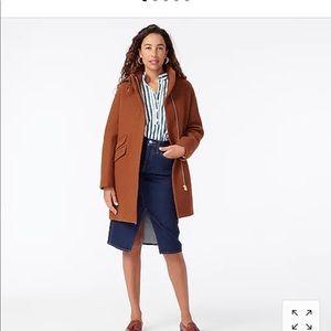 BRAND NEW Jcrew Cocoon coat